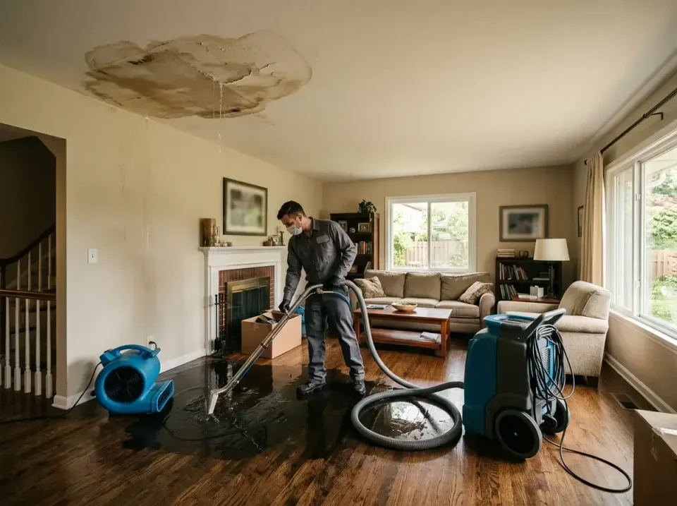 attic-pipe-burst-ceiling-drip-008 — frequently asked questions, Water Damage Restoration & Carpet Care in Gun Barrel City, TX